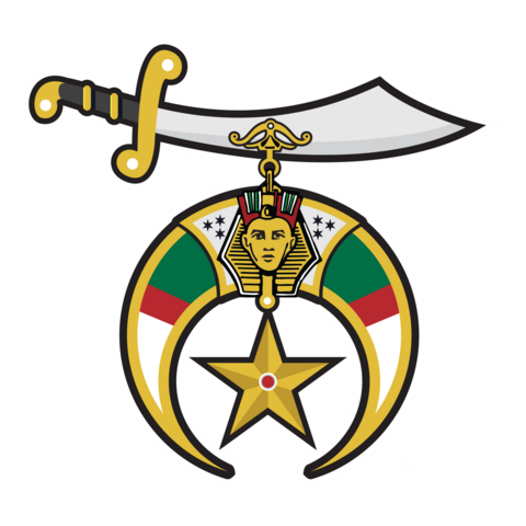 Emblem of the Ancient Egyptian Arabic Order Nobles Mystic Shrine