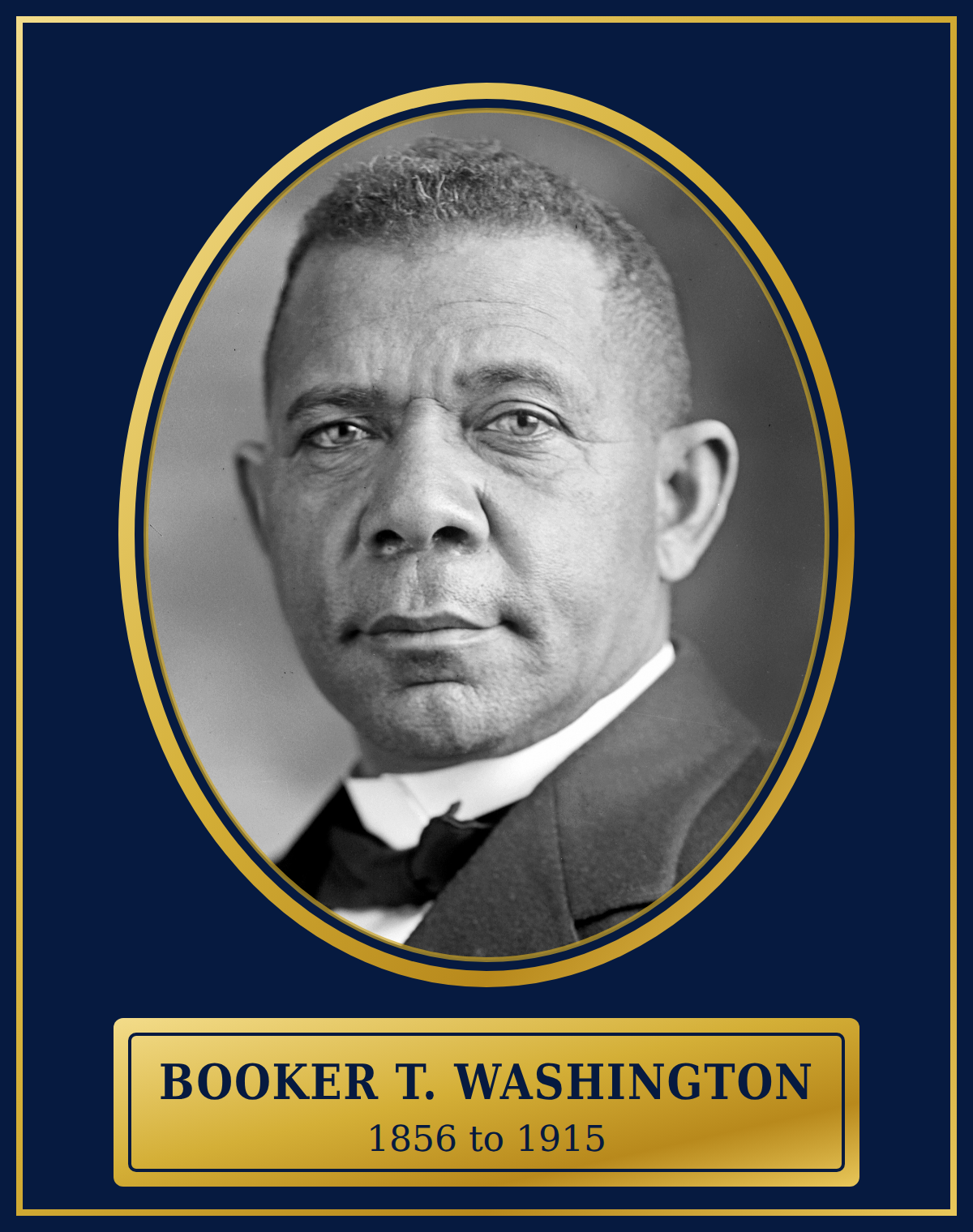 Portrait of Booker T. Washington