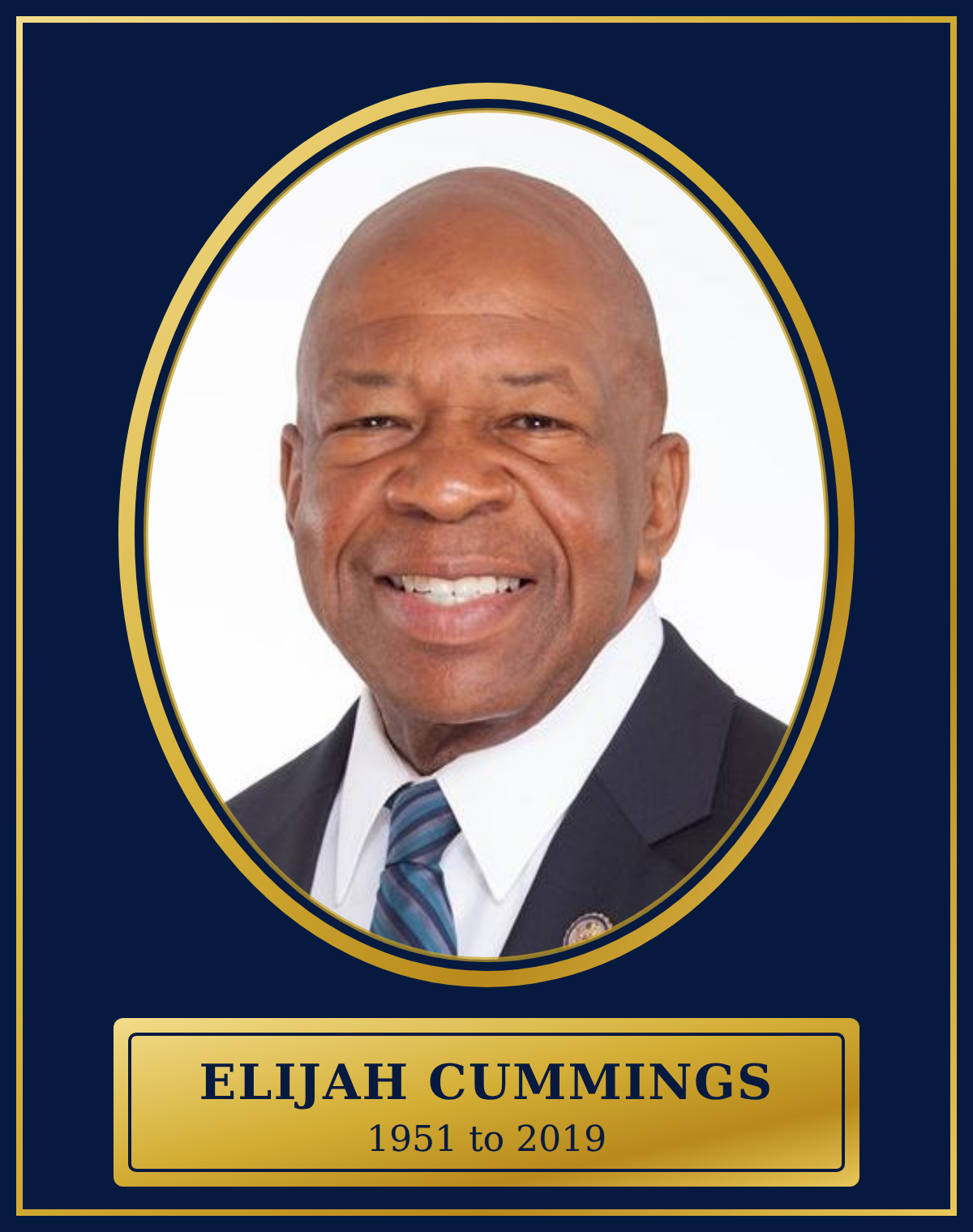 Portrait of Elijah Cummings
