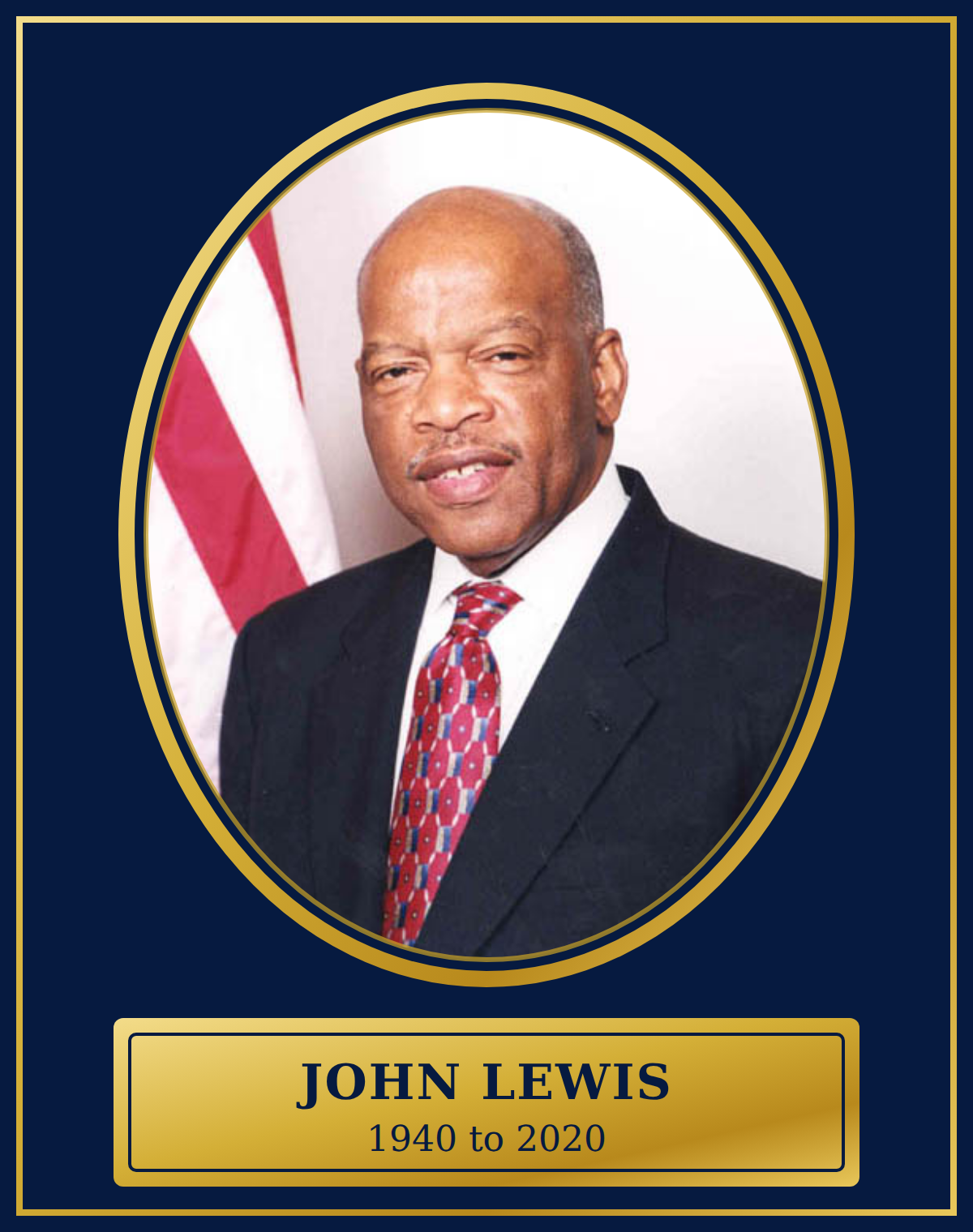 Portrait of John Lewis