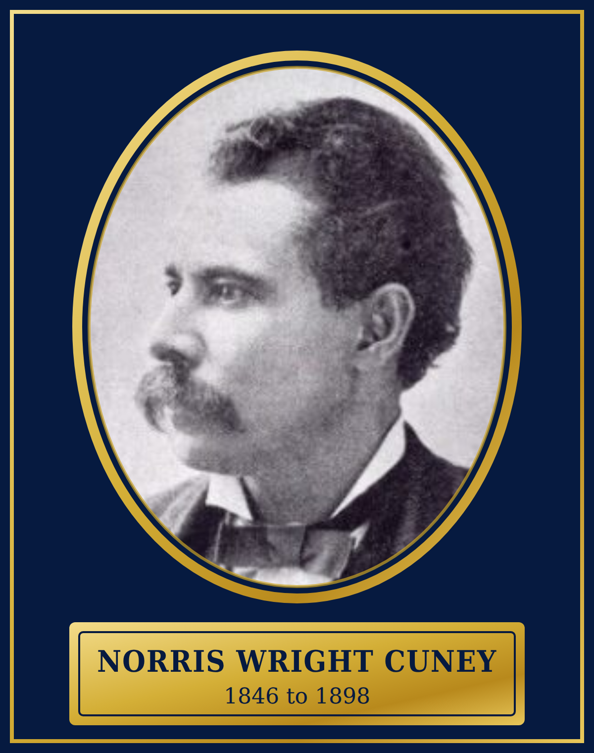 Portrait of Norris Wright Cuney