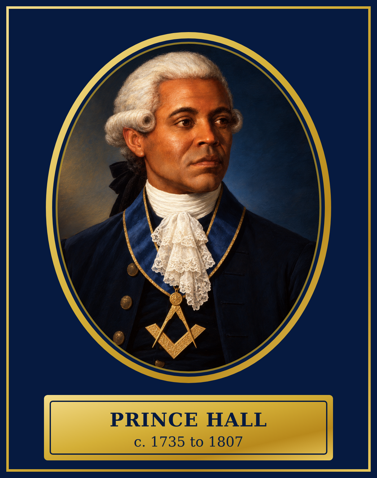 Portrait of Prince Hall